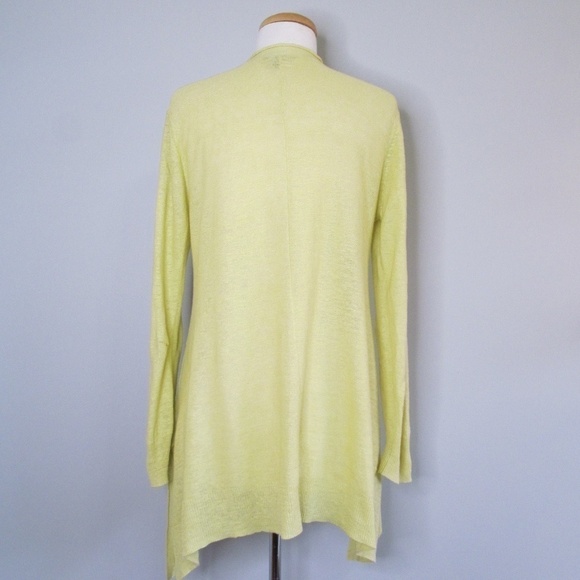 EILEEN FISHER Button Down Oversized Linen Cardigan - Picture 7 of 10